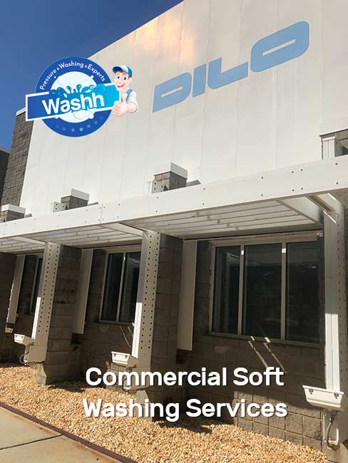 commercial soft washing charlotte nc