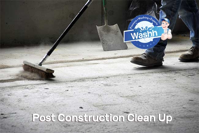 Post construction clean up charlotte nc